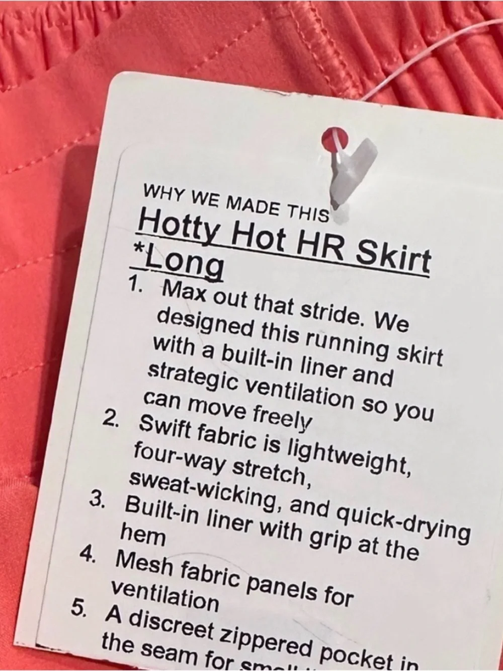 Lululemon Hotty Hot High-Rise Skirt
Style: W8AE7R
Size: 4 - Picture 5 of 8